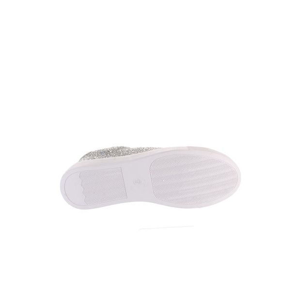 Fever Sole Womens Silver Fashion Sneaker Size 7.5 Medium (B, M) - Picture 4 of 4